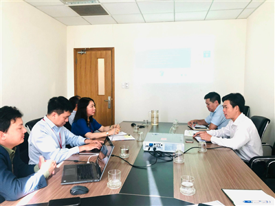 Viện Nghiên cứu Kinh tế XD và Đô thị (ICUE) và tổ chức Health Bridge- Canada tại Việt Nam (HB) làm việc tại Sở GTVT - XD Lào Cai 